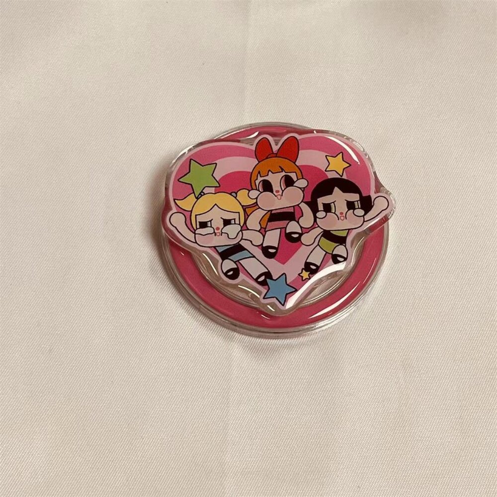 Cute Powerpuff Girls MagSafe Magnetic Phone Stand Expandable Airbag